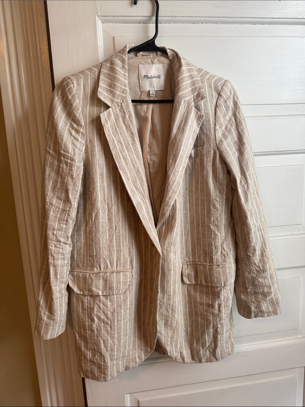 Madewell Linen Blazer